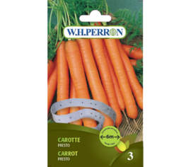 Carotte Presto (En ruban 6 m) (Semences)