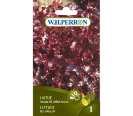 Laitue Feuille de Chêne Rouge Biologique (Semences)