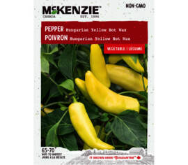 Piment Hungarian Yellow Hot Wax (Semences enrobées Sow Easy)