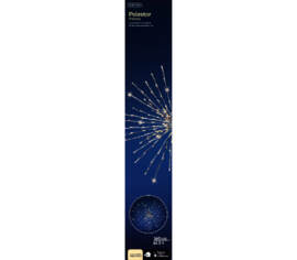 Luminaire Étoile DEL (160 lumières) 60 cm Blanc chaud