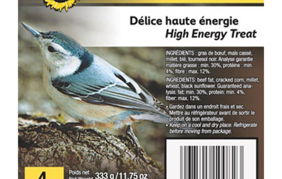 Suif haute &eacute;nergie 311 g