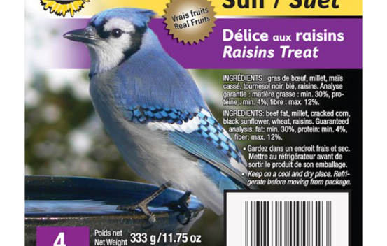 Suif raisin 311 g