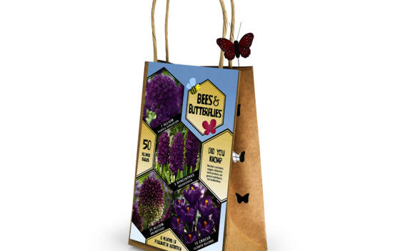 M&eacute;lange de bulbes Mauve (Bees & Butterflies) (Paquet de 50 bulbes)